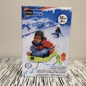 Snow Boogie Air Sled Children's Inflatable Snow Luge